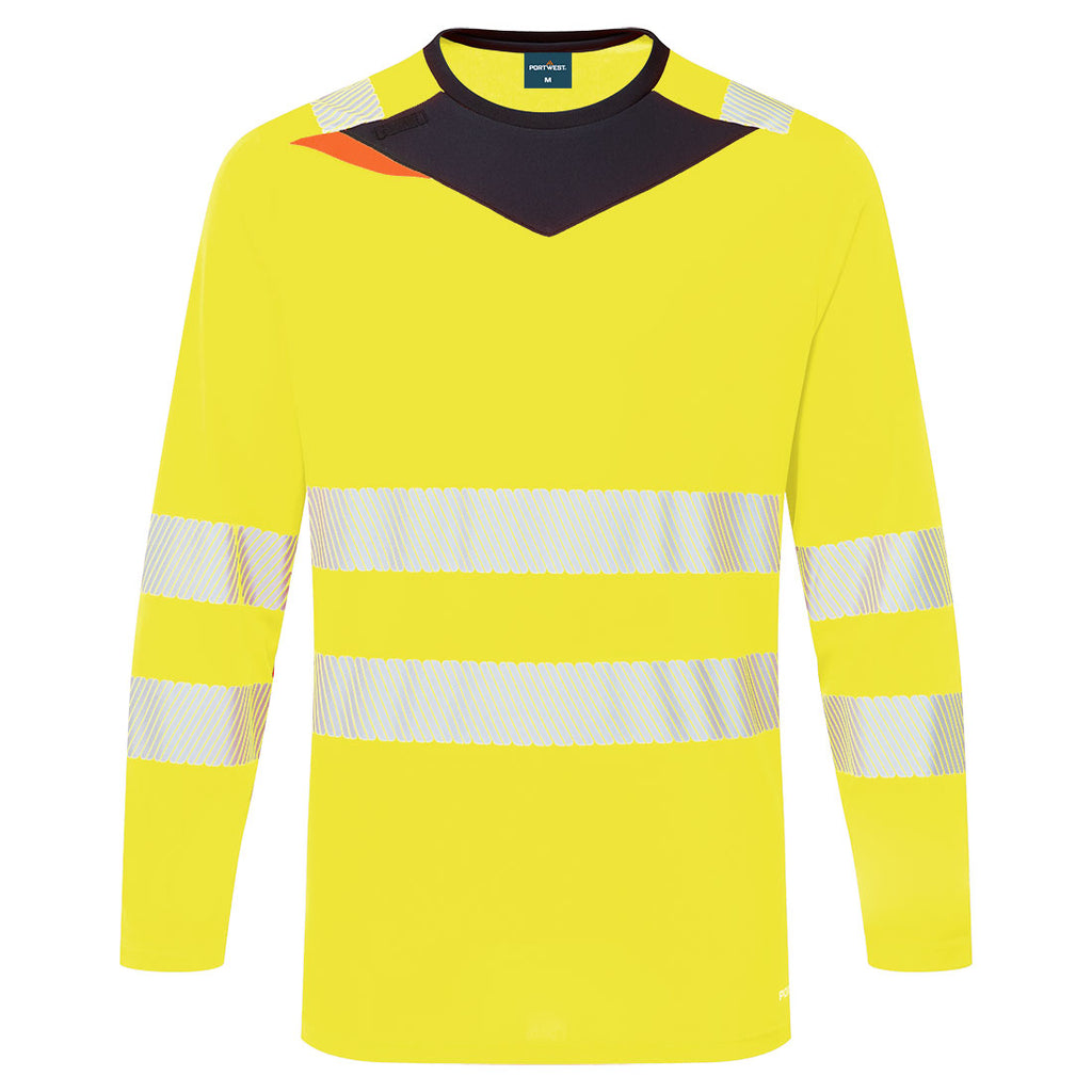 DX416 - DX4 Hi-Vis T-Shirt Long sleeve