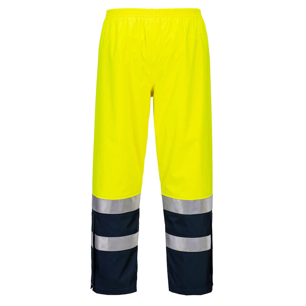 FR410 - Bizflame Rain+ Hi-Vis Multi-Norm Contrast FR Trousers